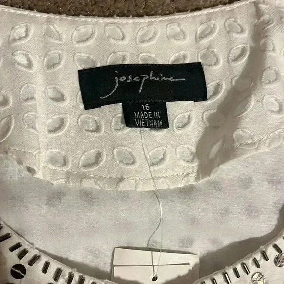 Josephine top with sequins size 16 - Picture 2 of 4